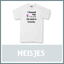 Meisjes t-shirt met tekst