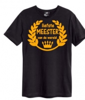 T-shirt liefste meester van de wereld.