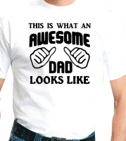 T-shirt Awesom dad
