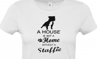 Dames t- shirt, A house is not a home