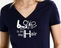 T-shirt Love is in the hair
