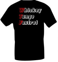 T-shirt Whiskey Tango Foxtrot