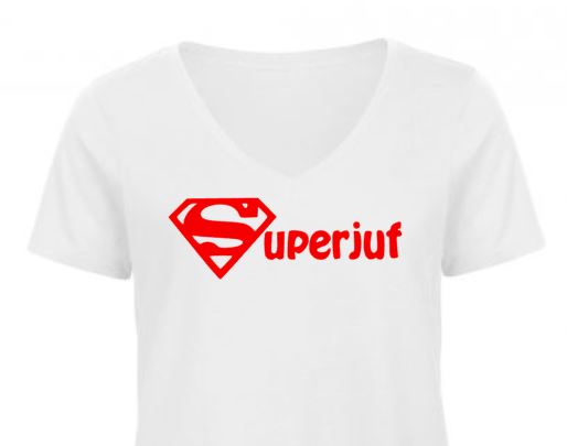 T-shirt cadeau voor een Superjuf