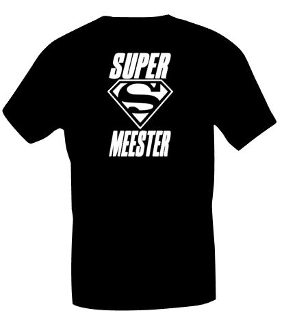 Cadeau voor een super meester.  T-shirt