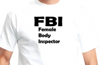 Female Body Inspector heren shirt