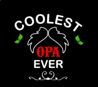 T-shirt Coolste Opa ever.