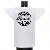 Meester cadeau Mini T-shirt met stempel en tekst ''