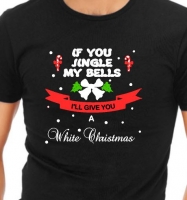 Kerst t-shirt If You jingle my bells