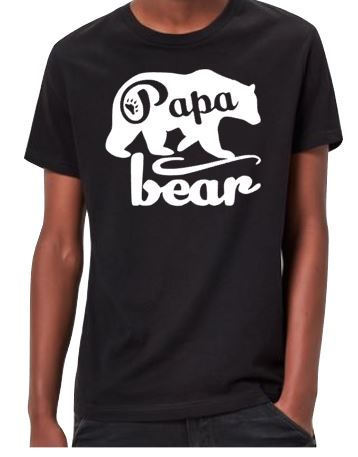 T-shirt Papa bear