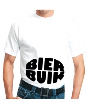 T-shirt bierbuik