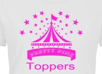 Toppers t-shirt Pretty pink