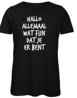 T-shirt Hallo allemaal