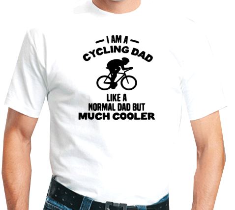 T-shirt  I am a cycling Dad
