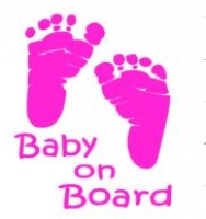 Sticker Baby on board