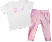 Babykleding set jogger en t-shirt met tekst sweet