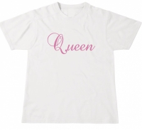 Baby t-shirt met bedrukking ' Queen'