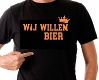 T-shirt Wij willem bier