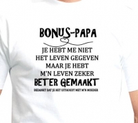 T-shirt Bonus papa
