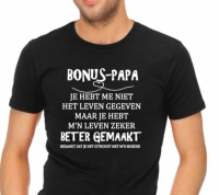 T-shirt Bonus papa