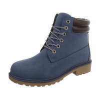 Veter boots blauw