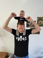Vader en zoon T-shirt Mini en Me