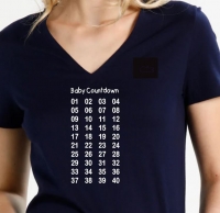 Baby countdown t-shirt