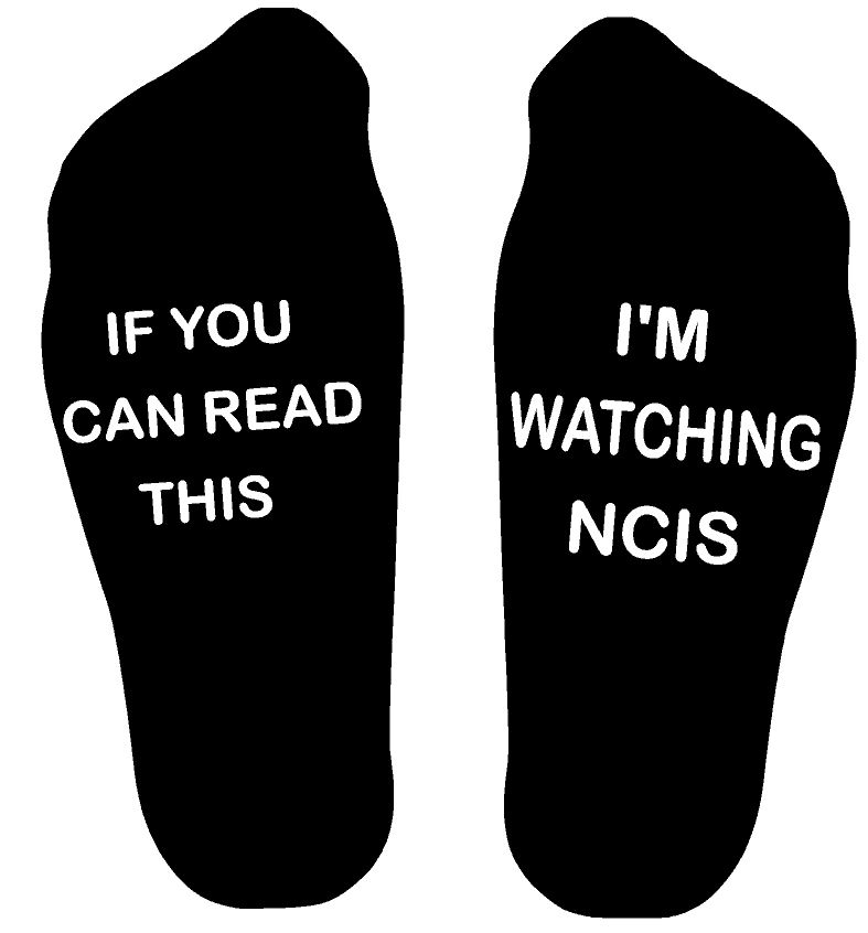 Sokken If you can read this  I'm watching NCIS
