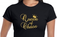 Dames t-shirt Queen of chaos