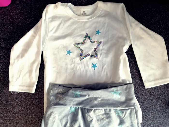 Babykleding set jogger en t-shirt met sterren
