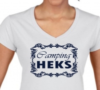 Dames T-shirt Camping HEKS