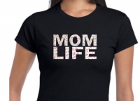 Mom life dames t-shirt