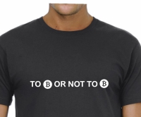 To B or not to B heren t-shirt Bitcoin