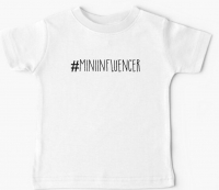 Baby t-shirt bedrukken  #miniinfluencer