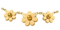 18 K roestvrijstalen bloemen armband