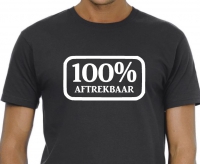 Heren T- shirt  100% aftrekbaar