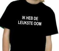 Heren t- shirt en kinder shirt