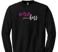 Dames shirt/ sweater mom boss