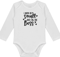 Romper I may be small i'm the boss