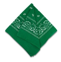 Bandana Donker groen