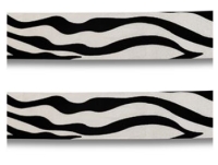 Bandana Zeebra wit en zwart