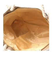 Beach Bag Leopard goud