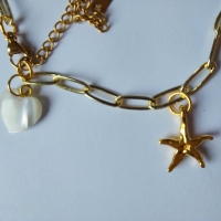 Bedelarmband ( handgemaakt)