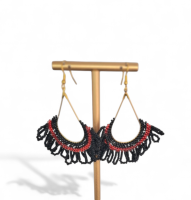 Boho style oorbellen June