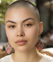 Brick Stitch Oorbel driehoek Lara