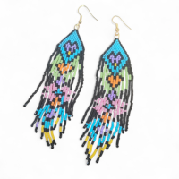 Franje boho oorbellen Ayla