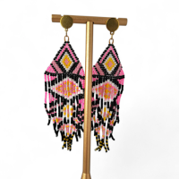 Franje boho oorbellen Inaya