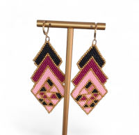 Franje Boho en  oorbellen Charlotte