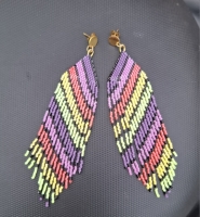 Franje oorbellen Fenna