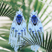 Franje oorbellen kever