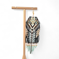 Franje oorbellen Lieke